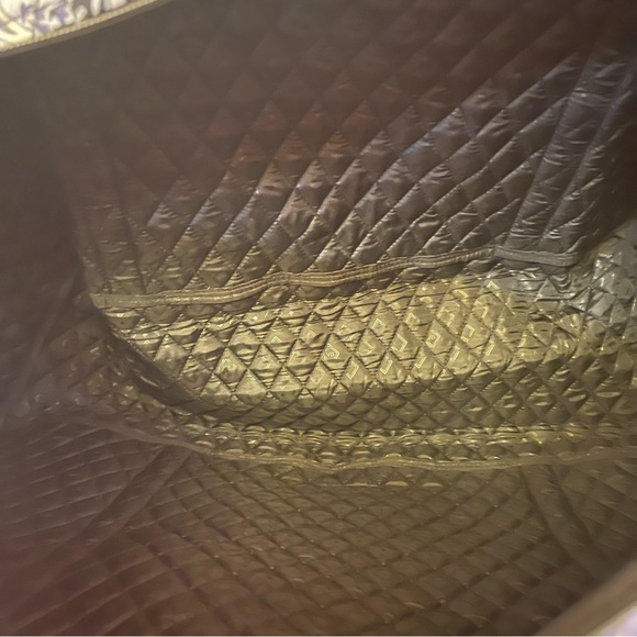 Vera Bradley Ornate Blooms Floral Large Traveler Duffel Bag Tote NWT New - Picture 9 of 13